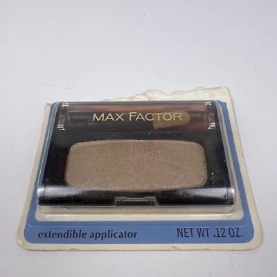 VINTAGE MAX FACTOR Waterproof ShimmerShine Eye Shadow Hollywood Moonbeam NOS - Image 1 of 4