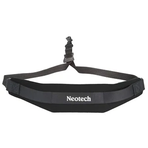 Neotech Soft Sax Strap Black Junior -Swivel Hook - Picture 1 of 4