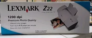 LEXMARK Z22 Color Jet Printer Premium Photo Quality ~ NEW SEALED - Picture 1 of 5