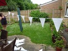 2 x 30 Metre White Coloured Flag Bunting - New
