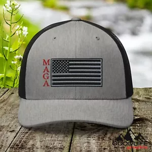 Sombrero de camionero MAGA Flag 2024 Election Trump para hombre mujer - Imagen 1 de 32
