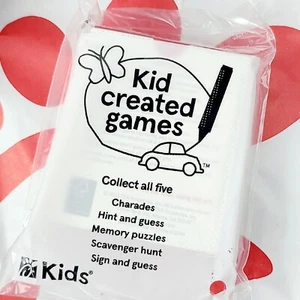 2023 Chick-fil-A Kids Meal Activity KID CREATED GAMES "Charades" NEW Sealed - Picture 1 of 2