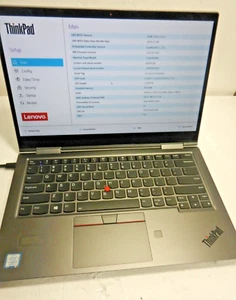 Lenovo ThinkPad X1 YOGA 4th Gen 20QF000MUS CORE i5-8265u @ 1.60Ghz 8GB NO HDD - Picture 1 of 10