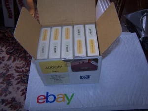 Cartucho de datos HP Ultrium 400 GB C7972A paquete de 5 NUEVO - Imagen 1 de 2