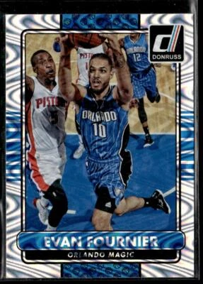 2014-15 Donruss Evan Fournier Swirlorama HSC - Image 1 of 2