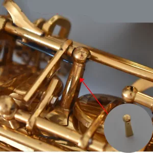Saxophone Repair tools - Alto Sax Key Guard KeyGuard Screw Support 28x8mm 1pc - Picture 1 of 5
