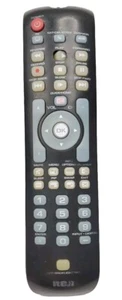 RCA 3-Device Universal Remote Control Only Black RCRN03BR Replacement RC - Picture 1 of 12
