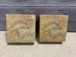 10- 1940s SUGAR 'N SPICE Everything Nice Die Cut Greeting Cards/Envelopes/Boxes - Picture 1 of 14