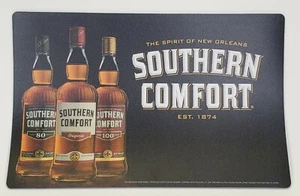 Southern Comfort Hard Plastic Place Mat Barware Man Cave Liqour Advertisement  - Picture 1 of 8