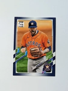 2021 Topps Series 2 Royal Blue Ryan Pressly #652 Houston Astros - Picture 1 of 2