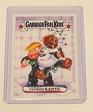 CUCKOO KANYE WEST 2016 Garbage Pail Kids #113 Disgrace To The White House Trump