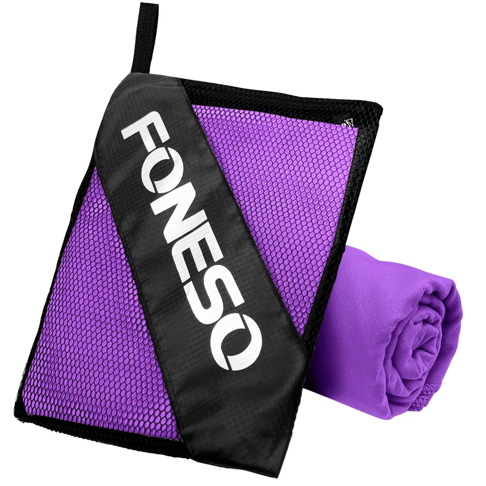 Large Microfiber Towel For Outdoor Travel & Gym & Camping Beach Towels Quick Dry - Image 1 of 4