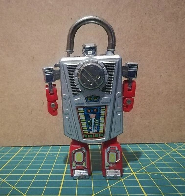 GoBots Robo Machine Transformers Padlock Grimlock Die-Cast Metal - Immagine 1 di 2