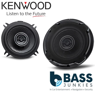 Renault Megane RS Mk3 KENWOOD 640 Watts Pair 13cm Front Door Car Speakers Kit - Image 1 of 4