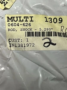 0604-626 Arctic Cat Shock Rod OEM NOS - Picture 1 of 1