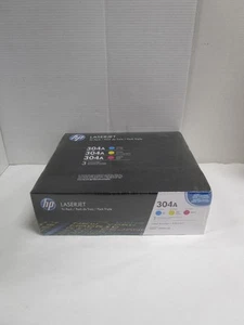 HP 304A Triple Pack Cyan Yellow Purgenta NOWY ZOBACZ ZDJĘCIA DARMOWA WYSYŁKA - Zdjęcie 1 z 7