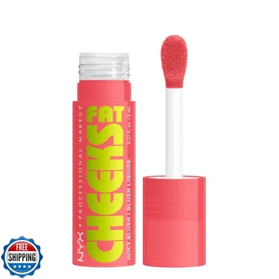 NYX MAQUILLAJE PROFESIONAL Rubor Líquido Mejillas Grasas, Edificable, Rubor Húmedo con L Foto 1 de 4