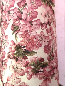 Tassotti Italian Papers große Blumen Blätter (9 Stück) Apfelblüten rosa - Bild 1 von 5