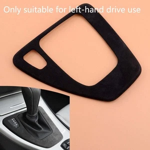 Alcantara Gear Shift Panel Cover Trim Decor Fit For BMW 3 Series E90 E92 E93 New - Bild 1 von 5