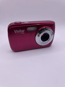 Vivitar Vivicam F126 14.1 MP Compact Digital Camera Pink Tested/Works - Picture 1 of 7