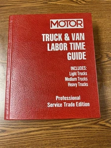 MOTOR Truck/Van Labor Time Guide Manual 6th Edition 1998 - Bild 1 von 10