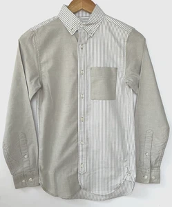 Camisa Houston Blanca Para Hombre Con Botones Blanco Tostado Talla XXS Algodón Manga Larga - Imagen 1 de 7