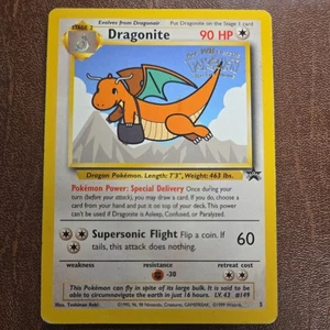 Pokemon Dragonite Promo WB Black Star Card  - Picture 1 of 2