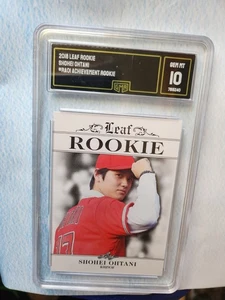 2018 Leaf Rookie Shohei Ohtani GMA 10 - Picture 1 of 2