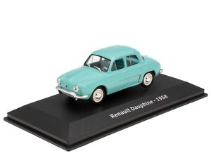 Renault Dauphine 1958 - 1/43 Hachette Voiture Miniature Diecast CC133