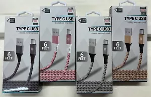 4/$29.99 Case Logic Type C USB 6 ft Charge & Sync Cable (CL-CP-CA-120-AC) - Picture 1 of 4