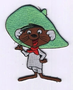 Looney Tunes Smiling Speedy Gonzales Figure Embroidered Patch NEW UNUSED - Picture 1 of 1