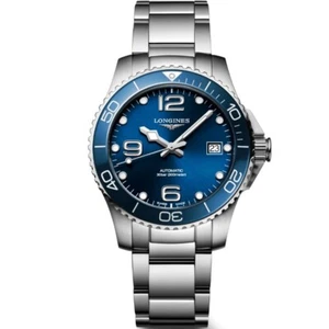 Longines HydroConquest 39mm Blue Dial Steel Men's Watch L37804966 - Picture 1 of 4