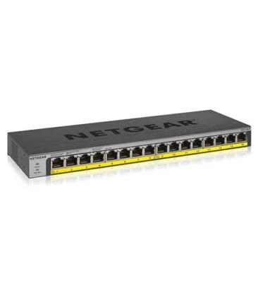 Netgear GS116LP-100NAS 16-port Poe/poe+ Gigabit Ethernet Unmgd. - Image 1 of 4