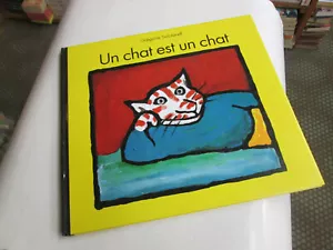 CARTONNAGE ENFANT. un chat est un chat . G.SOLOTAREFF.ecole des loisirs - Imagen 1 de 3