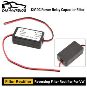 12V Car Rear View Rectifier Relay Capacitor Filter For VW Skoda Audi Ford Camera - Picture 1 of 6