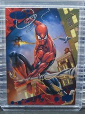 2021 2023 Upper Deck Marvel Premier Spider-Man Blue Foil #/49