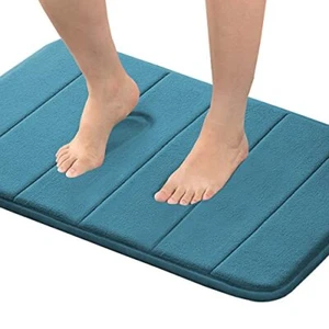 Memory Foam Bathroom Rug Mat 24x16 - Picture 1 of 8
