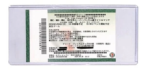 Naoya Inoue vs Luis Nery Ticket Stub Tokyo Dome Japan May 2024 w/ Holder - Picture 1 of 2
