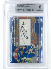 Connor McDavid • ITG • Heroes & Prospects Autograph • Beckett Graded 9