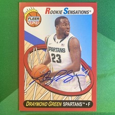 Draymond Green Rookie Auto 2012-13 Fleer Retro Rookie Sensations #63 Autograph
