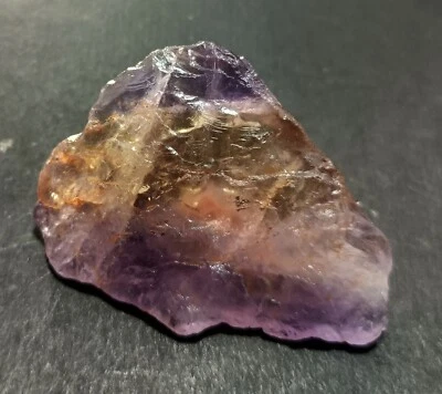 107.10 Ct Natural Bolivian Facet Ametrine Specimen Rough Certified Rare Gemstone - Image 1 of 4