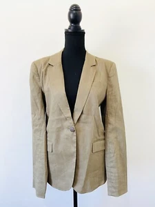 Witchery Size 10 Blazer / Jacket One Button Linen Blend Work Office Corporate - Picture 1 of 8