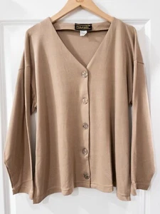 NWOT Vintage Women’s Maurada Cotton Blend Button Blouse Shirt 1980’s - Picture 1 of 4