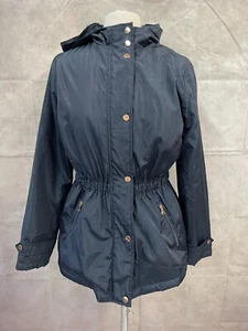 Ci Sono Outerwear Women's Navy Color Hooded Lined Drawstring Jacket Size M - Picture 1 of 6