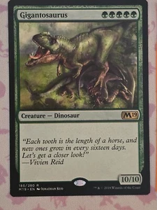 Gigantosaurus - Core Set 2019 Promos - Near Mint EN MTG - Picture 1 of 2