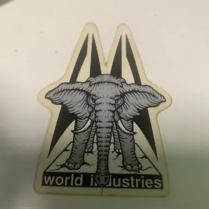 Santa Monica Airlines SMA Rocco World Industries Mike Vallely Skateboard sticker - Picture 1 of 1