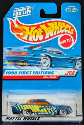 1998 Hot Wheels First Editions #34 ~ AT-A-TUDE STUDEBAKER ~ #667 - Image 1 of 2