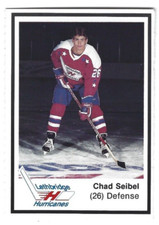 1988-89 Lethbridge Hurricanes (WHL) Chad Seibel