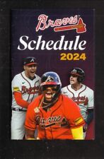 Atlanta Braves--2024 Pocket Schedule