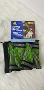 TOP PAW HIKING BOOTS FOR DOGS SZE SML 1 SET OF 4 GREEN / GREY - Picture 1 of 10
